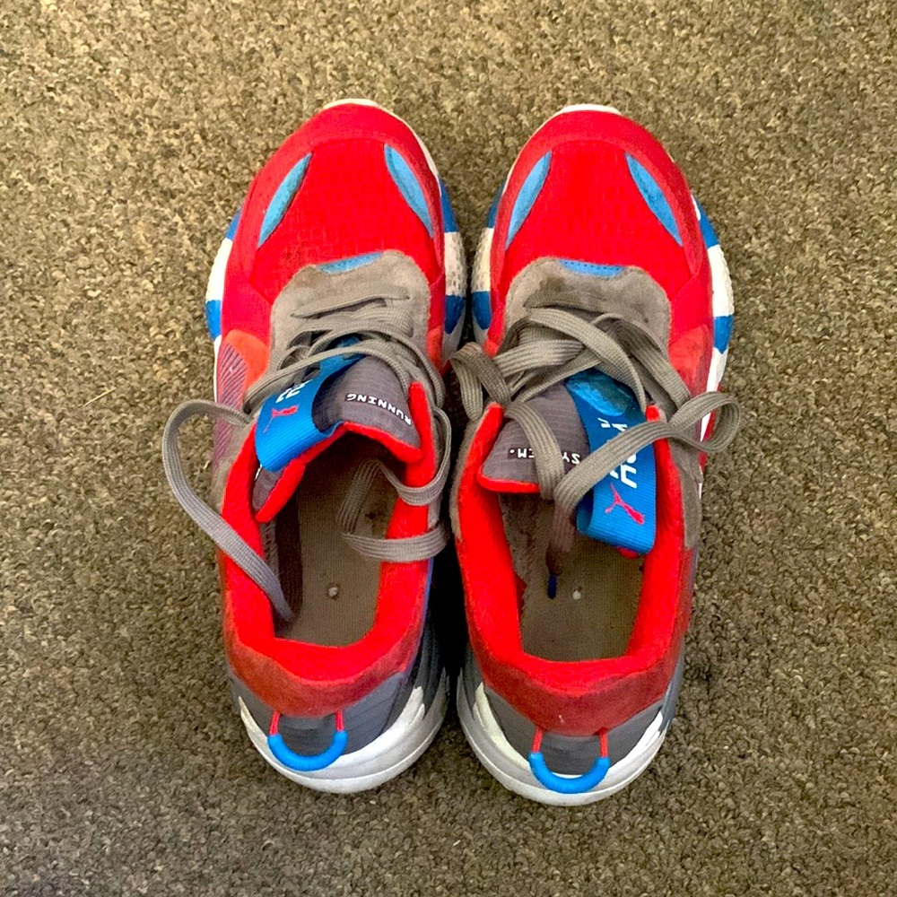 Red an blue pumas